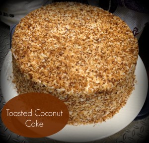 Toasted Coconut Cake